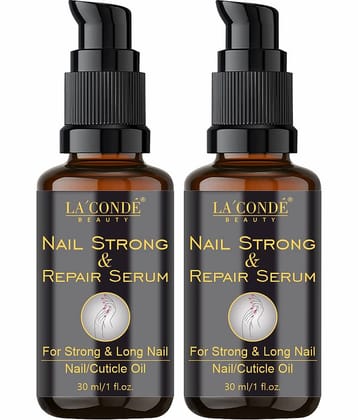 La'Conde Nail Repair Serum for Stronger Nails Liquid Nail Treatment 60 mL