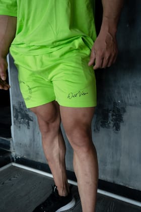 LEGACY WILD VERVE FLEX SHORTS: SIGNATURE EDITION (PARROT GREEN)-S