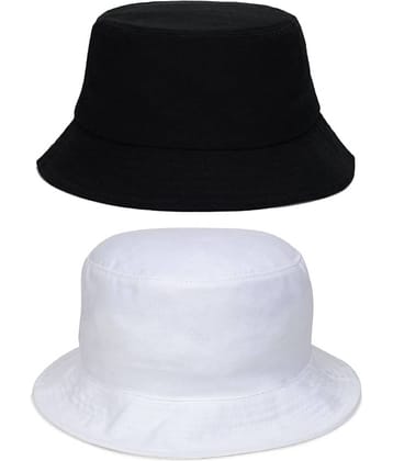 Zacharias - Multi Color Cotton Men's Hat ( Pack of 2 )