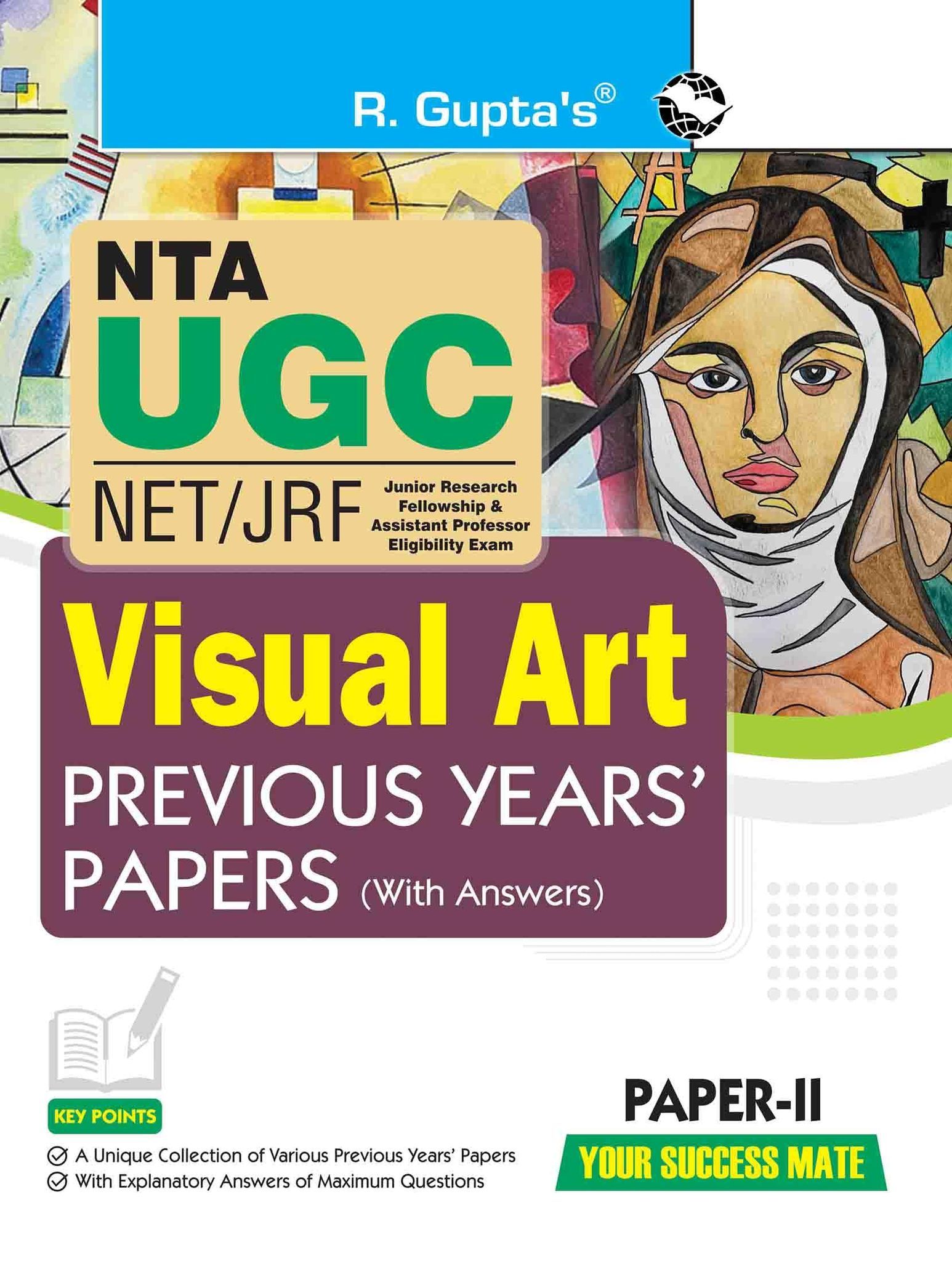 NTA-UGC-NET/JRF: Visual Art (Paper II) Previous Years' Papers [Paperback] [May 06, 2025] RPH Editorial Board
