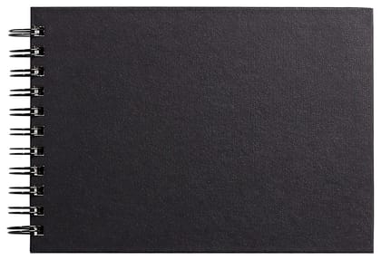 Clairefontaine Fine Art Goldline Landscape Wirebound Pad 140g Ivory Paper-A5
