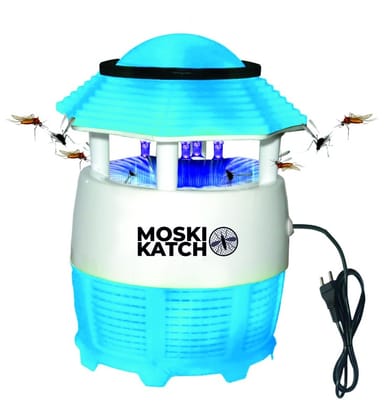 Moskikatch INDMK001 Indoor Mosquito Trapper Machine | Chemical-Free UV LED Insect Control | Home & Office