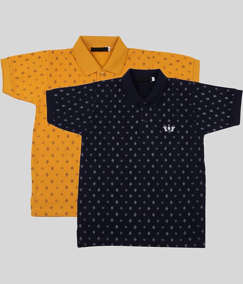 NEUVIN Pack of 1 Boys Cotton T-Shirt ( Multi Color )