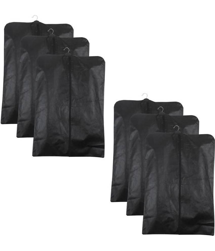 PrettyKrafts Foldable Non Woven Coat Cover (Set of 6 pcs) -