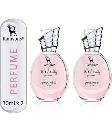 Ramsons - U R LOVELY Eau De Parfum Perfume For Women Long Lasting Combo Perfume 30 ml (Pack of 2)