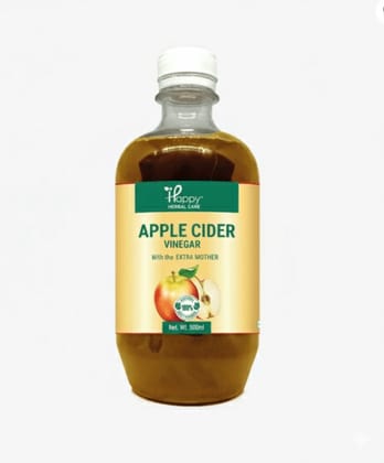 Happy Herbal Life Apple Cider Vinegar Natural Fermented Wellness Tonic 500 ml