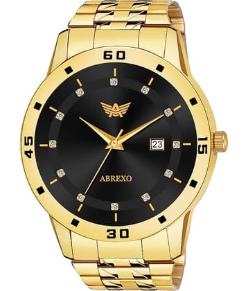 Abrexo Gold Stainless Steel Analog Men's Watch