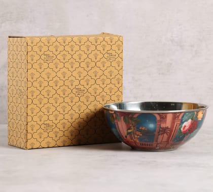 India Circus Bliss Paradise Steel Bowl