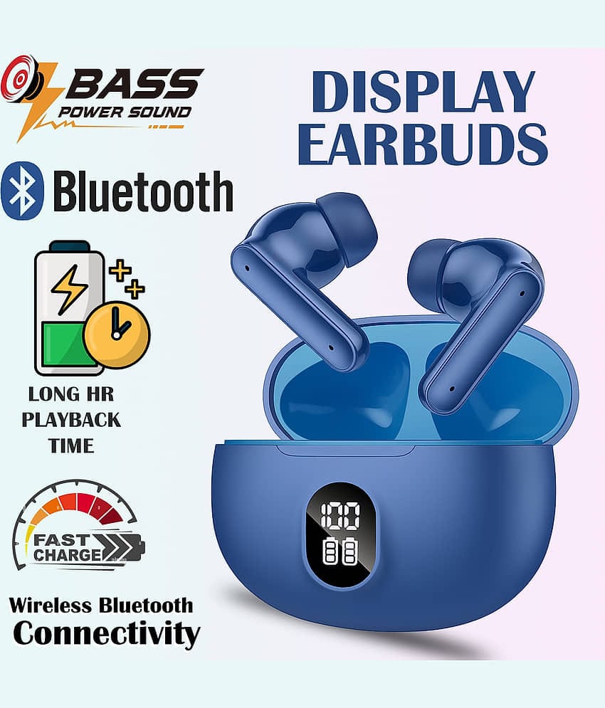 Ultra-Light BAll-Day Comfort Wireless Earbuds – Fast Charging, Crisp Audio, Sleek Designluetooth Earbuds – Easy Controls, HD Sound, Long Battery Life