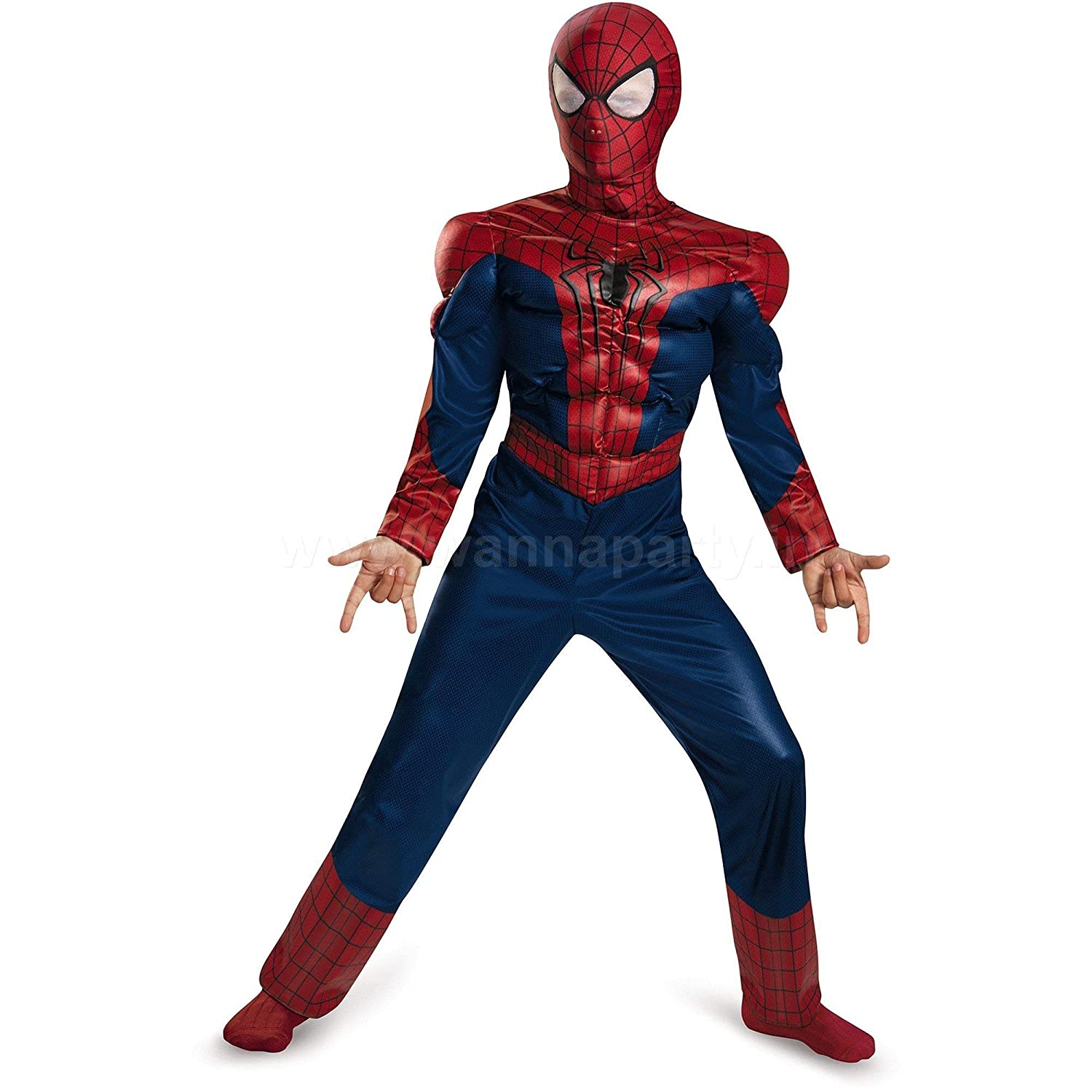 Wanna Party Wanna Party SPiderman Muscle Costume - M/L