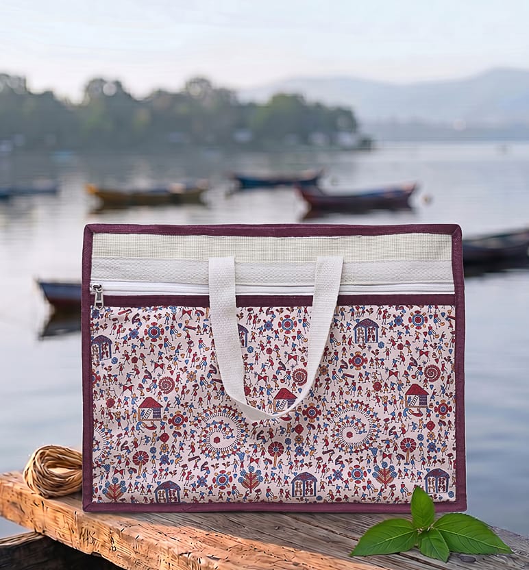 Handcrafted Jute Shopping Bag