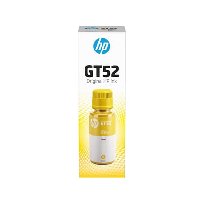 HP GT52 70-ml Yellow Original Ink Bottle- MOH54AA