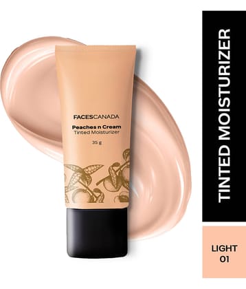FACES CANADA Peaches N Cream Tinted Moisturizer - Light 01, 35 g