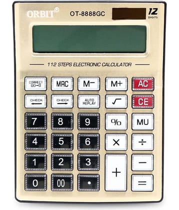ORBIT CK - 12 Digits Basic Calculator