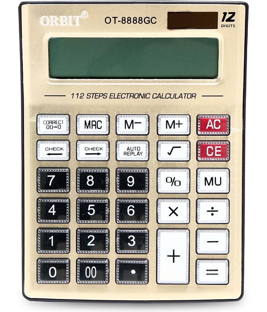 ORBIT CK - 12 Digits Basic Calculator