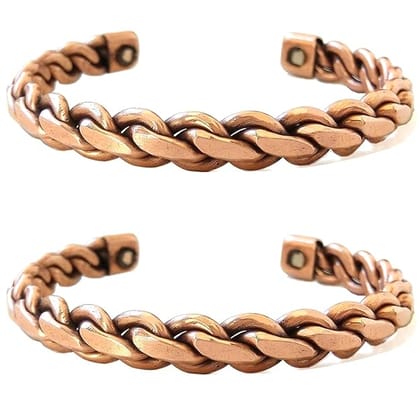 Pure Copper Kada for Men and Women | Set of 1 Pure Copper Kada for Men and Women | Set of 1