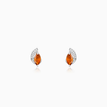 Silver Adorned with Love Earrings