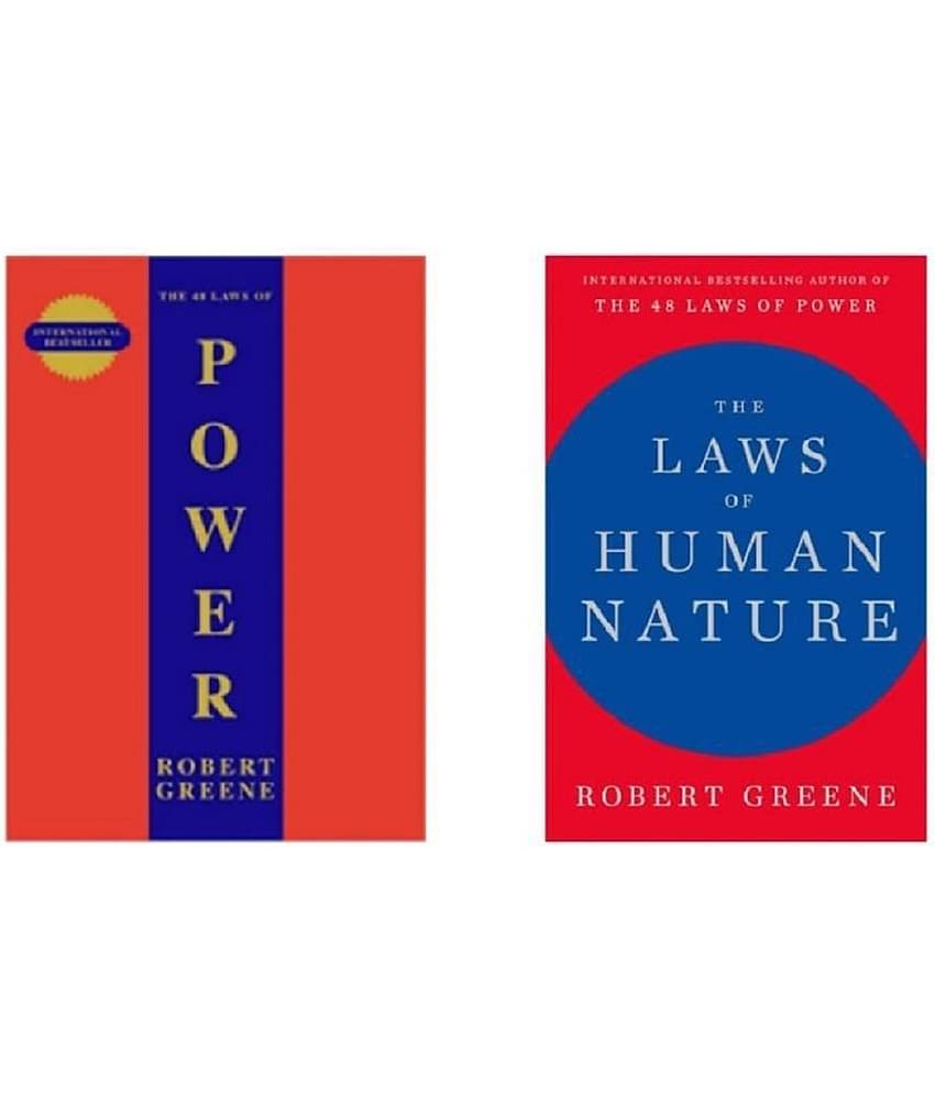 ( Combo Of 2 Books ) 48 Laws Of Power & The Laws of Human Nature - English Paperback Book By ( Robert Greene )