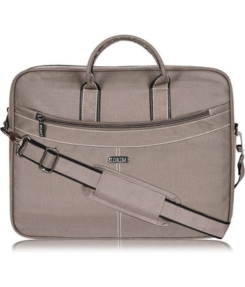 Lorem Grey Faux Leather Folio