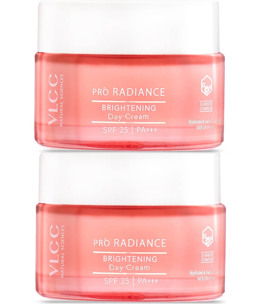 Vlcc Pro Radiance Skin Brightening Day Cream Spf 25 Pa +++ ,50G(Pack Of 2)