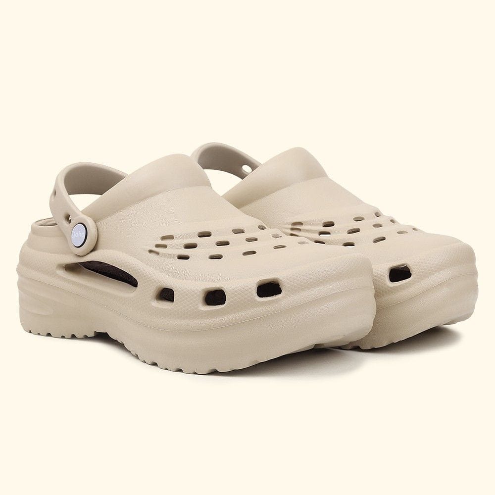 Jumbo Clogs 002 for Women-Beige / 5