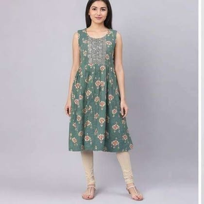 Premium Lightweight Women Printed Kurti Office Wear