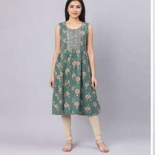 Premium Lightweight Women Printed Kurti Office Wear
