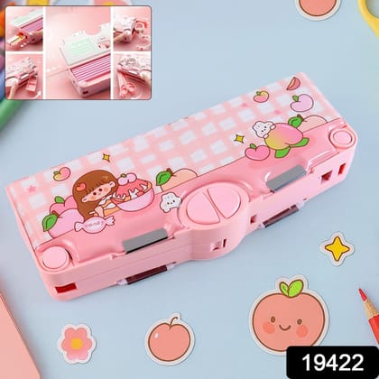 Multifunctional Cartoon Pencil Box (1 Pc)