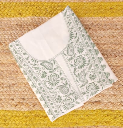 Chanderi Suit – Natural Chanderi Suit – Natural