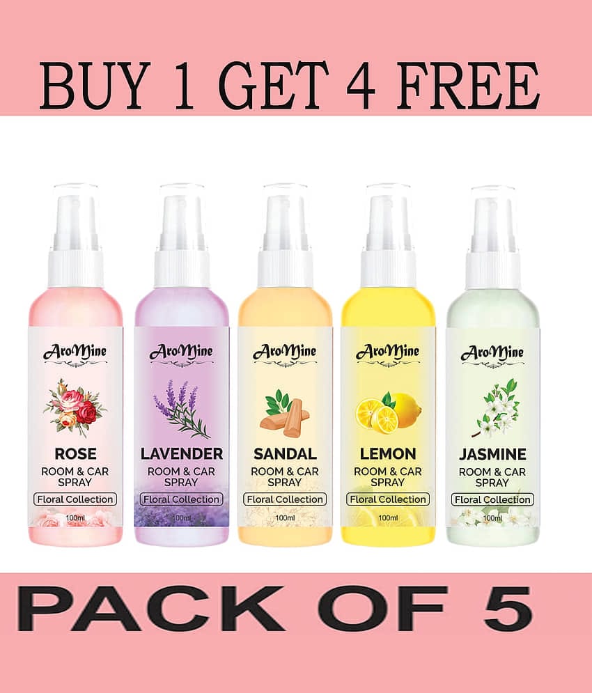 Aromine Room Freshener Spray ( Pack of 5 )