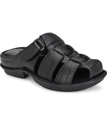 softio - Black  Men's Sandals