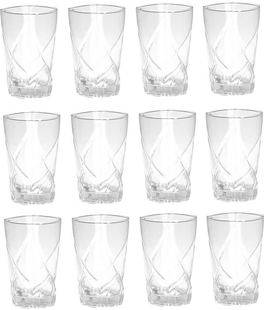 Afast Water/Juice  Glasses Set,  280 ML - (Pack Of 12)