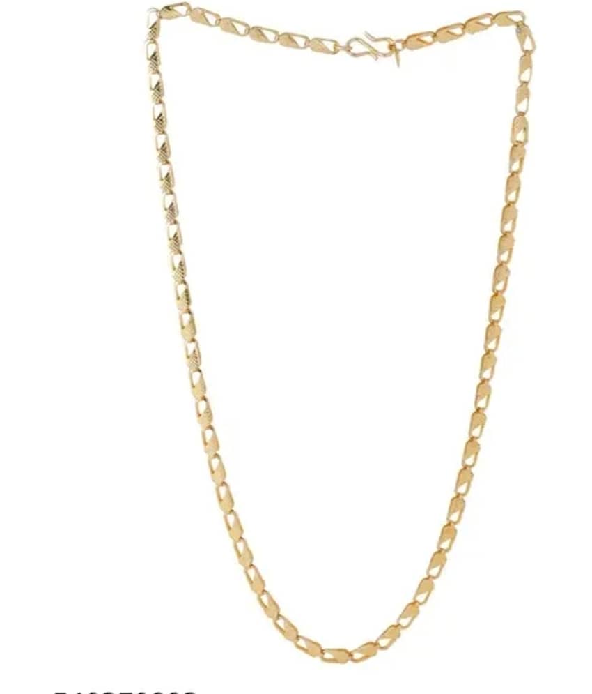 Fadiso Fashion Gold Plated Chain ( Set of 1 )