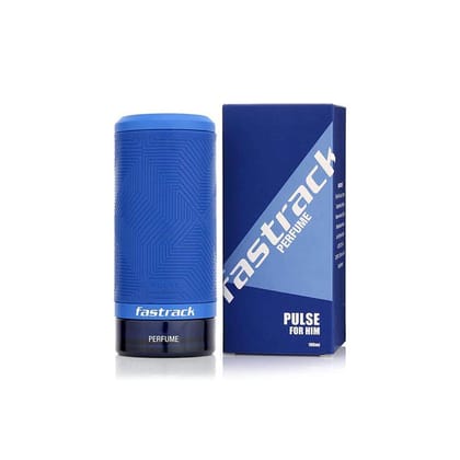 Fastrack Men Perfume Pulse Musk Scent| Best gift for Men | Perfume for Men | 100 ml EDP | Long lasting Smell Fastrack Men Perfume Pulse Musk Scent| Best gift for Men | Perfume for Men | 100 ml EDP | Long lasting Smell - blue / 100 ml (Pack of 1)