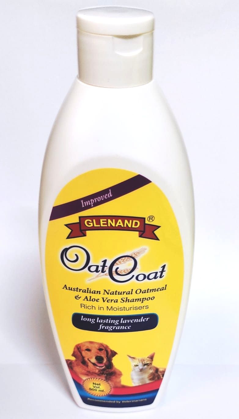 Glenand Oat Coat Shampoo For Dog &amp; Cat 500ml