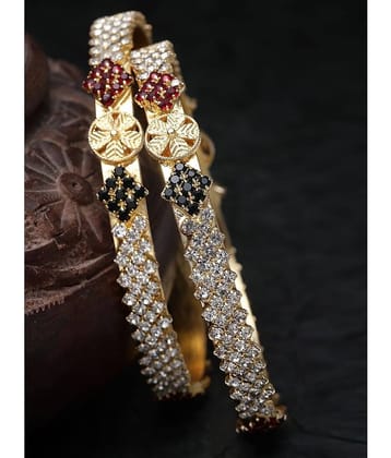 Sukkhi Multicolor Bangle Set ( Pack of 2 )