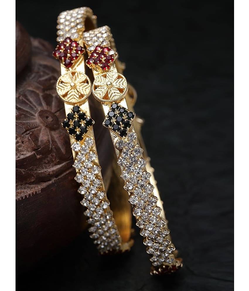 Sukkhi Multicolor Bangle Set ( Pack of 2 )