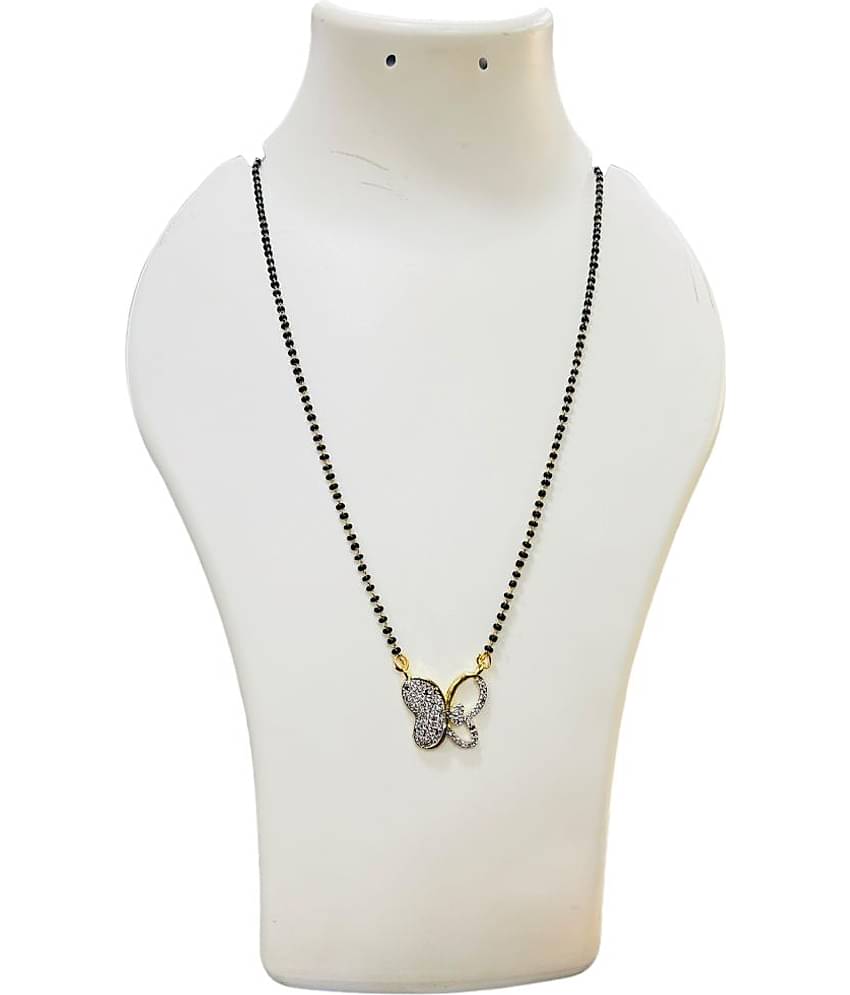 Charms Golden Mangalsutra ( Pack of 1 )