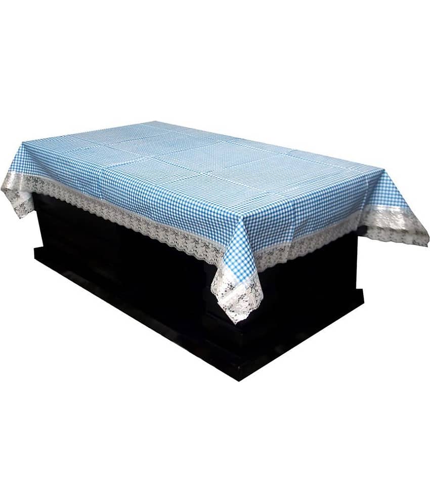 Printed PVC 4 Seater Rectangle Table Cover ( 150 x 92 ) cm Pack of 1 Beige