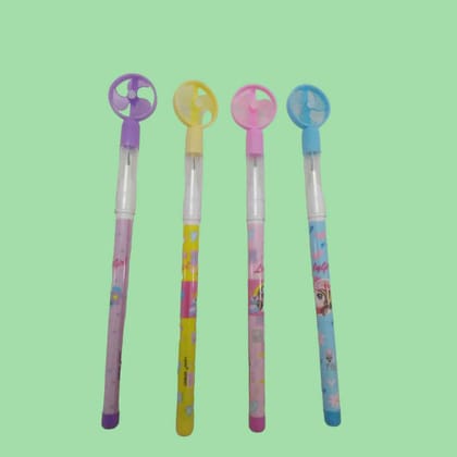 Lead Pencil with Playful Fan Pencil Topper - For Kids, School &  Birthday Return Gift (Pack of 12)