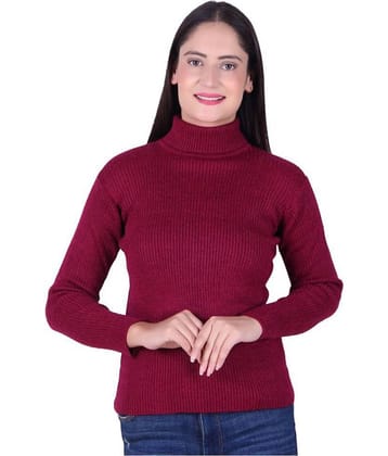 Ogarti Woollen Purple Pullovers