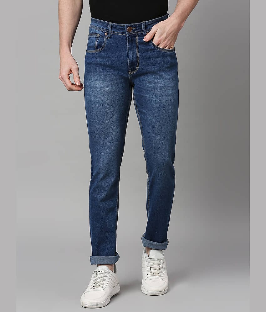 Rea-lize - Blue Denim Slim Fit Men's Jeans ( Pack of 1 )