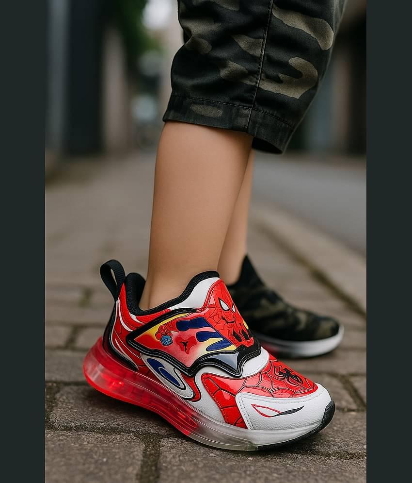 ICONIC ME - Multicolor Boy's LED Shoes ( 1 Pair )