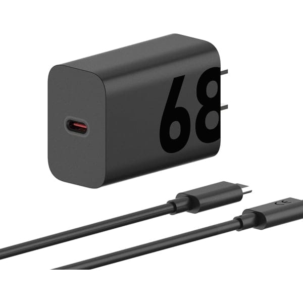 Motorola Turbo Power 68W USB-C Charger with 6.5 AMP USB-C Cable