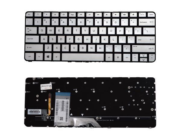 Laptop Keyboard Compatible For HP Spectra X360-13T-4000 Backlight Silver