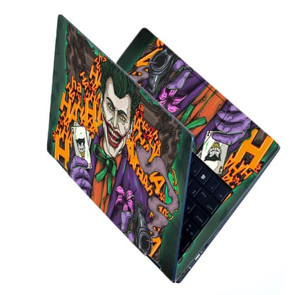 Full Body Laptop Skin Stickers Decal Cover for All Models (Size 15.6 inch) joker-10