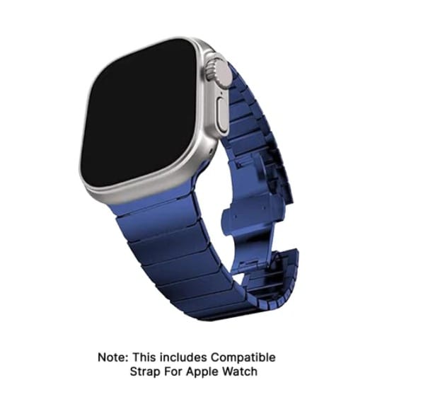 Ghost - Ultra Thin Stainless Steel iWatch Strap 44 MM