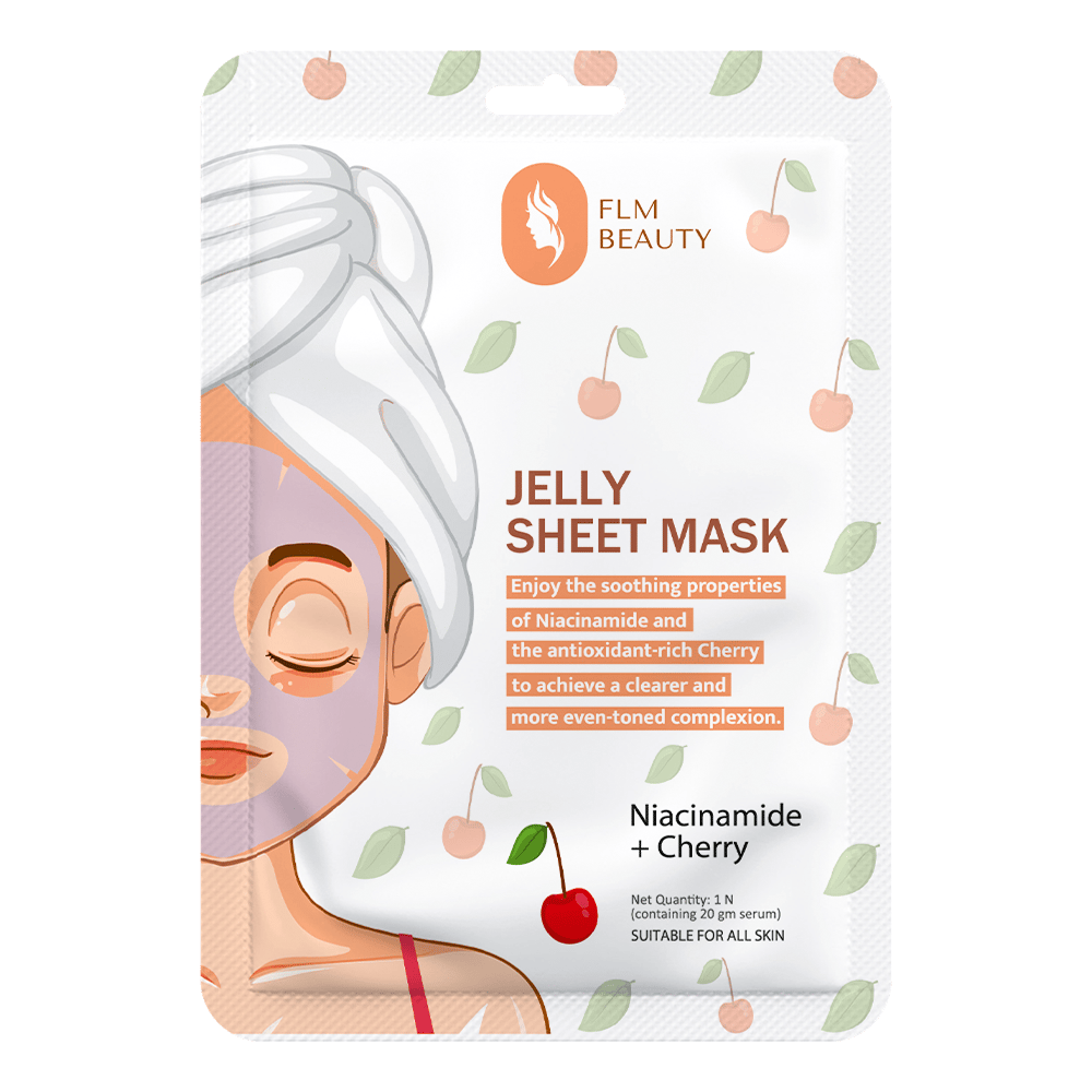 Niacinamide & Cherry Antioxidant-Rich Jelly Sheet Mask