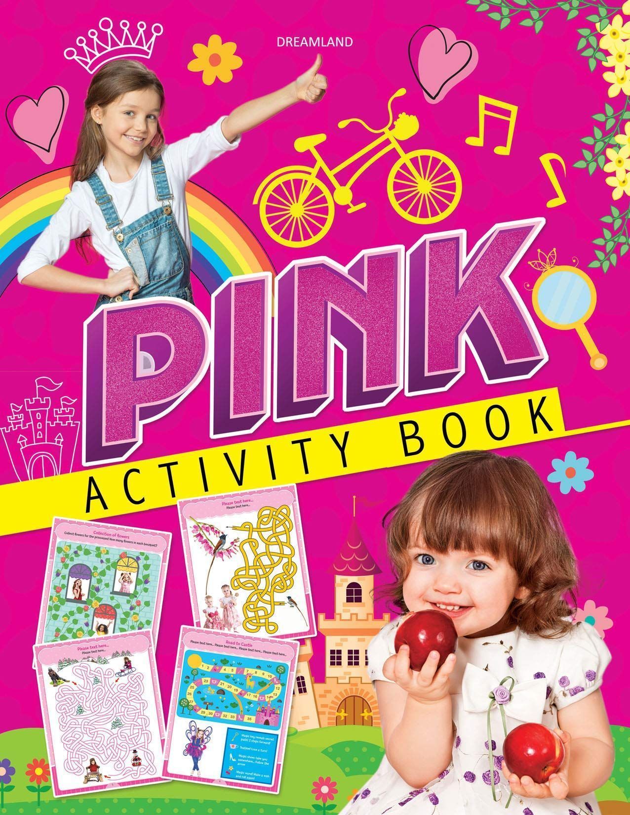 01. Pink Activity Book [Paperback] Dreamland Publications