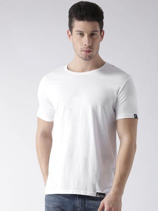 Young Trendz Bio-Wash Cotton Half Sleeve DND Graphic Printed WHITE T-Shirt-WHITE / Medium / 100% Bio Wash Cotton